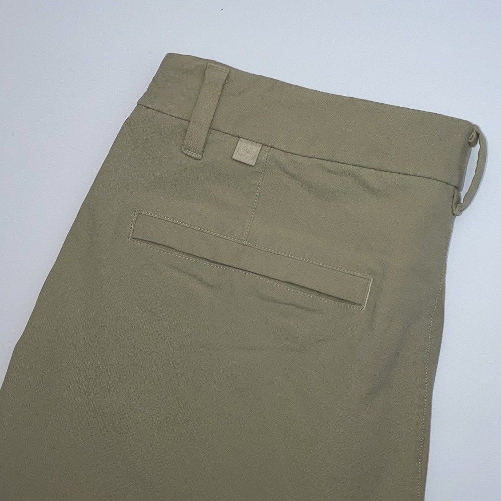 Lululemon Commission Shorts 32 Khaki Tan 9" In Warpstreme Chino Golf Performance